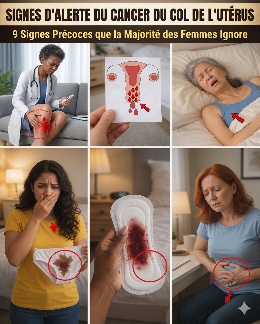 9 Signes d’alerte précoces du cancer du col de l’utérus que de nombreuses femmes ignorent (et pourquoi écouter son corps peut sauver votre vie)