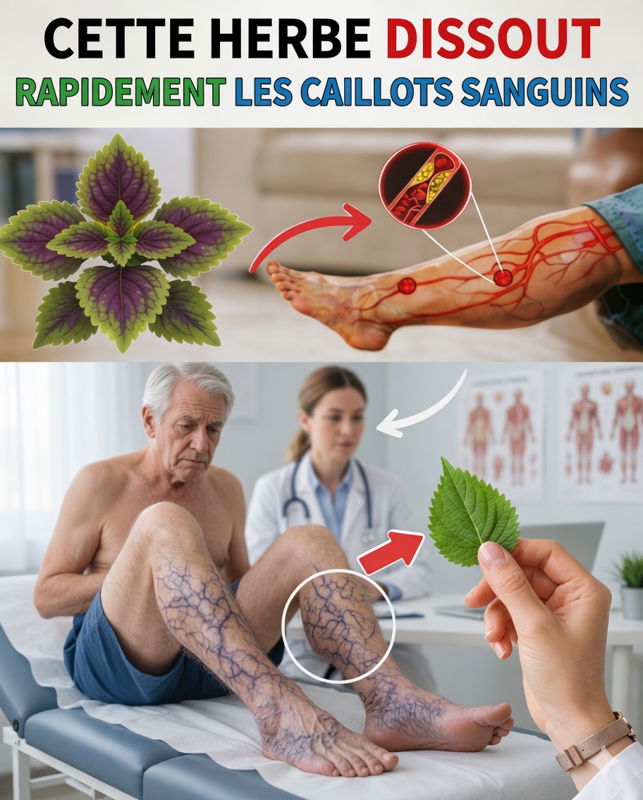 6 herbes puissantes qui peuvent aider naturellement à améliorer la circulation et à réduire le risque de caillots