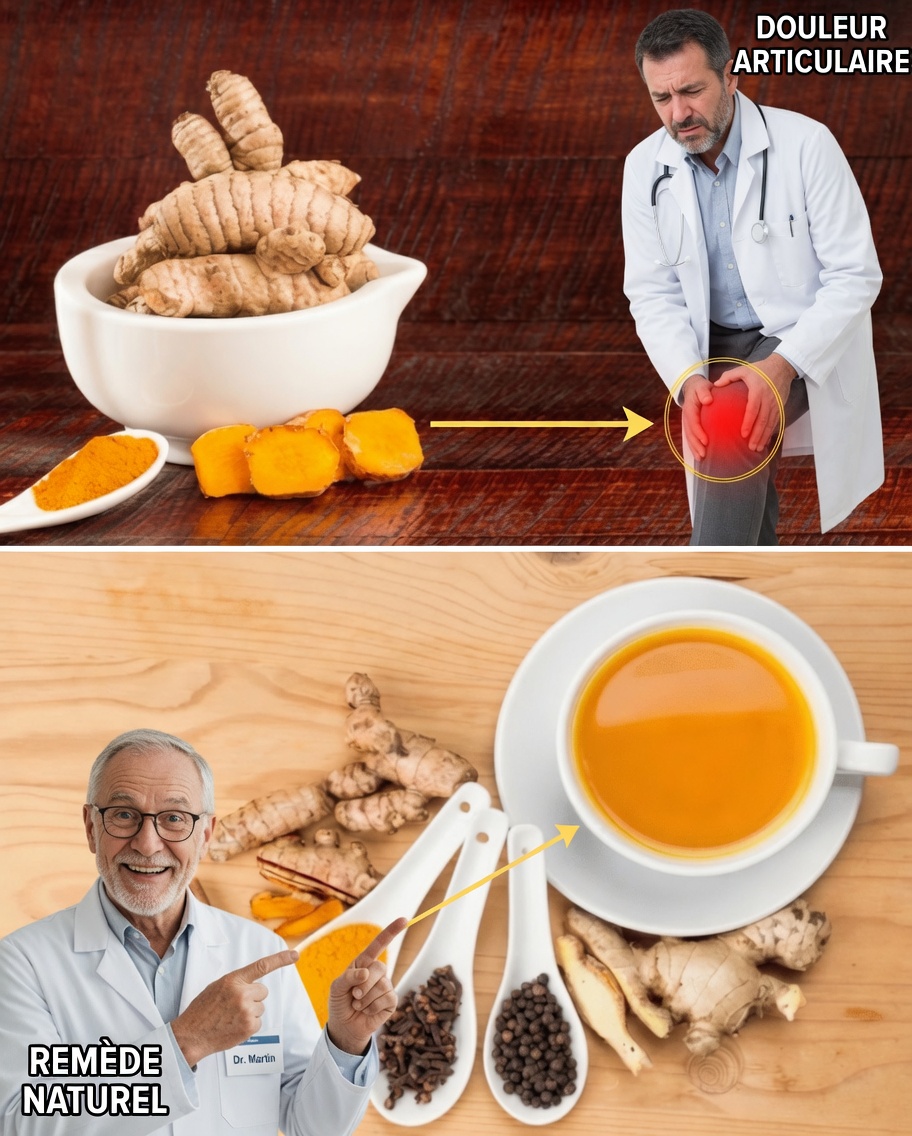 Soulagement naturel de la douleur au genou avec seulement 3 ingrédients puissants