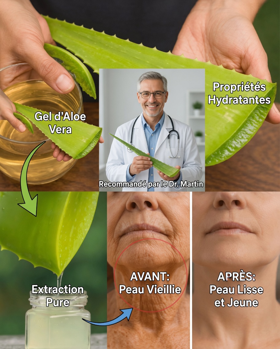 Ma grand-mère semble avoir 35 ans à 67 ans – Le secret ? Collagène + Aloe Vera