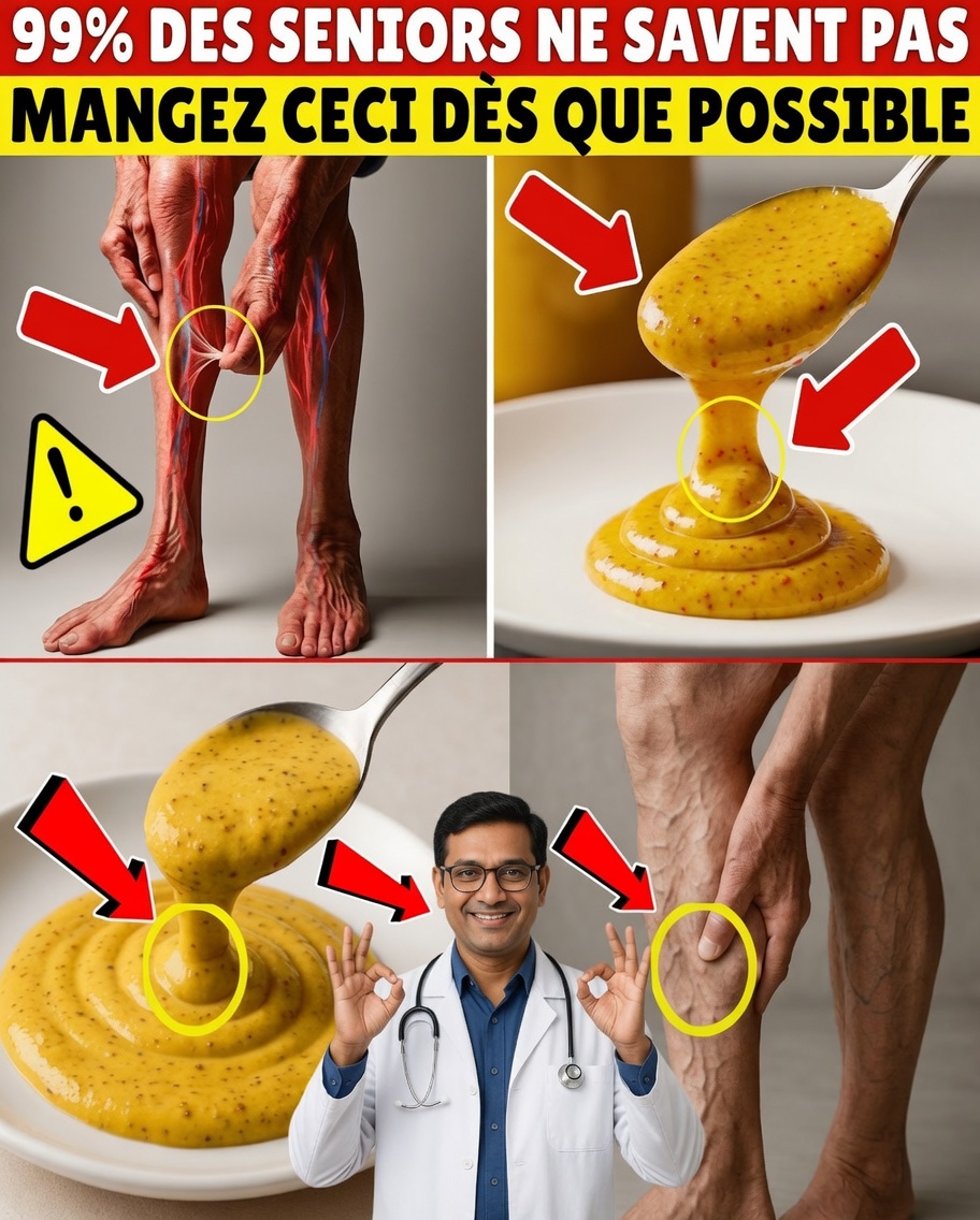 Seniors de plus de 60 ans : 7 aliments naturels qui pourraient aider à arrêter les crampes aux jambes en quelques minutes