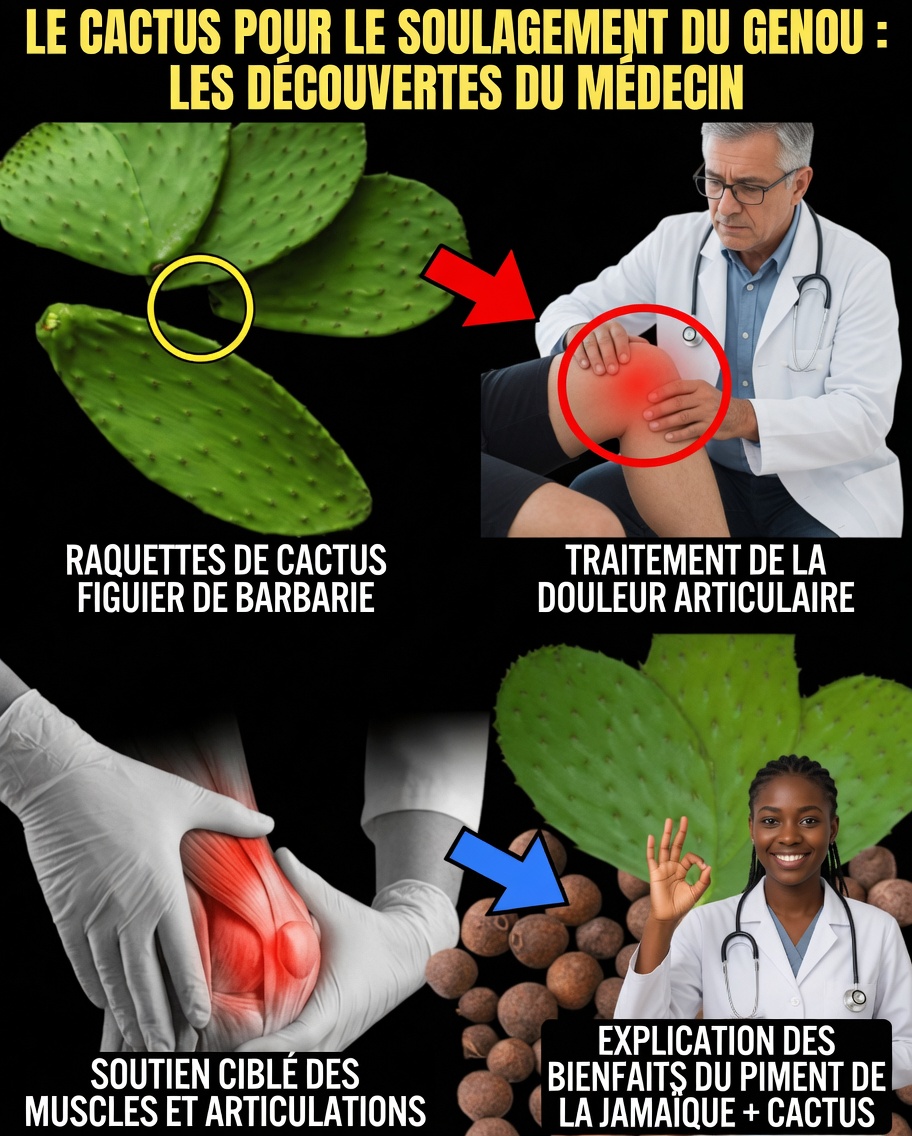 Puissance anti-inflammatoire : soulagez le gonflement des articulations et les douleurs osseuses avec de l’eau de figue de Barbarie (nopal)