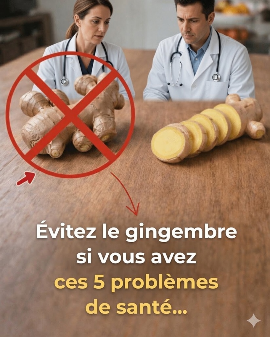 Ne consommez pas de gingembre si vous appartenez à l’un de ces 5 groupes de personnes