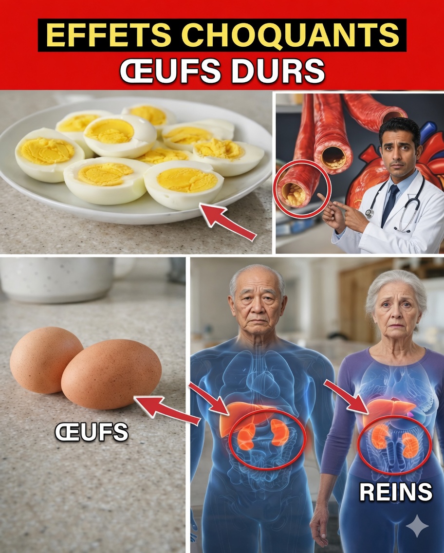 Seulement 2 œufs durs chaque matin peuvent faire ces 10 choses à votre corps
