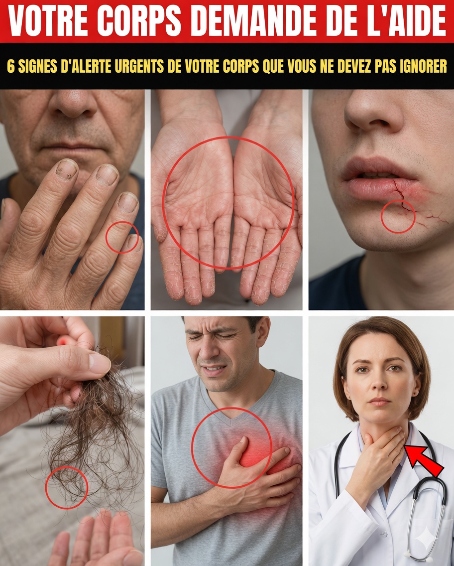6 Signes Subtils du Corps que Vous Ne Devez Pas Ignorer pour Protéger Votre Santé à Long Terme