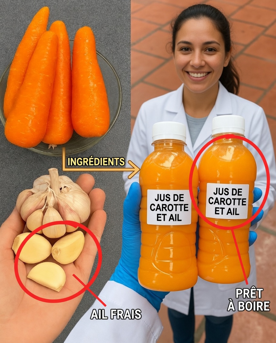 Smoothie de carotte à l'ail : un boost naturel pour votre cœur