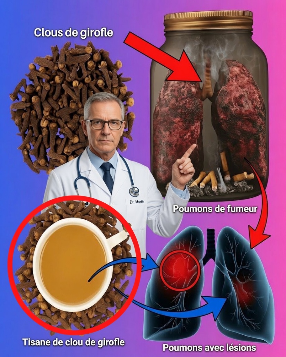 Le thé de clou de girofle qui peut aider à protéger et à renforcer naturellement vos poumons