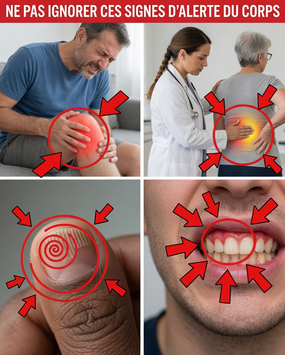 7 Signes Silencieux du Corps qui Peuvent Indiquer des Problèmes de Santé et que Vous ne Devez Pas Ignorer