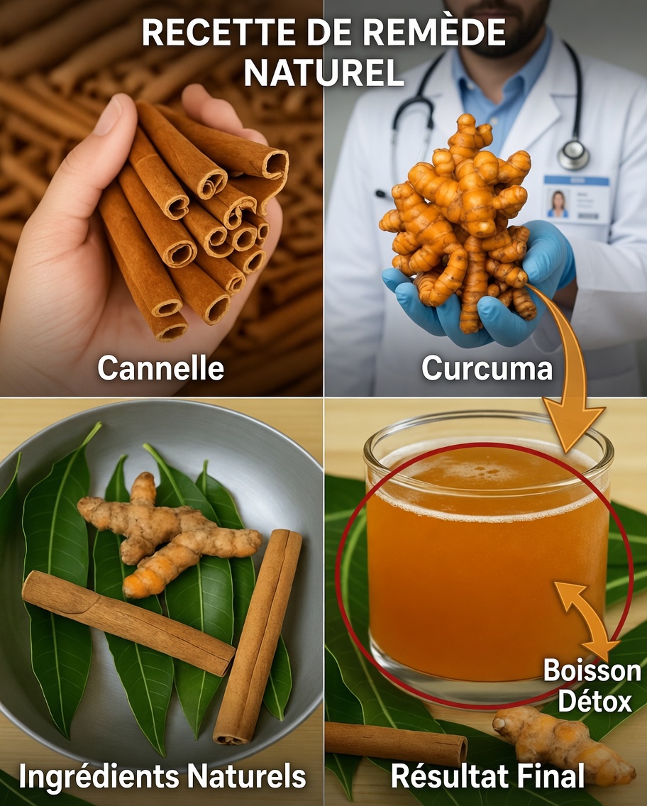 Boisson à la cannelle et au curcuma qui peut renforcer votre bien-être quotidien