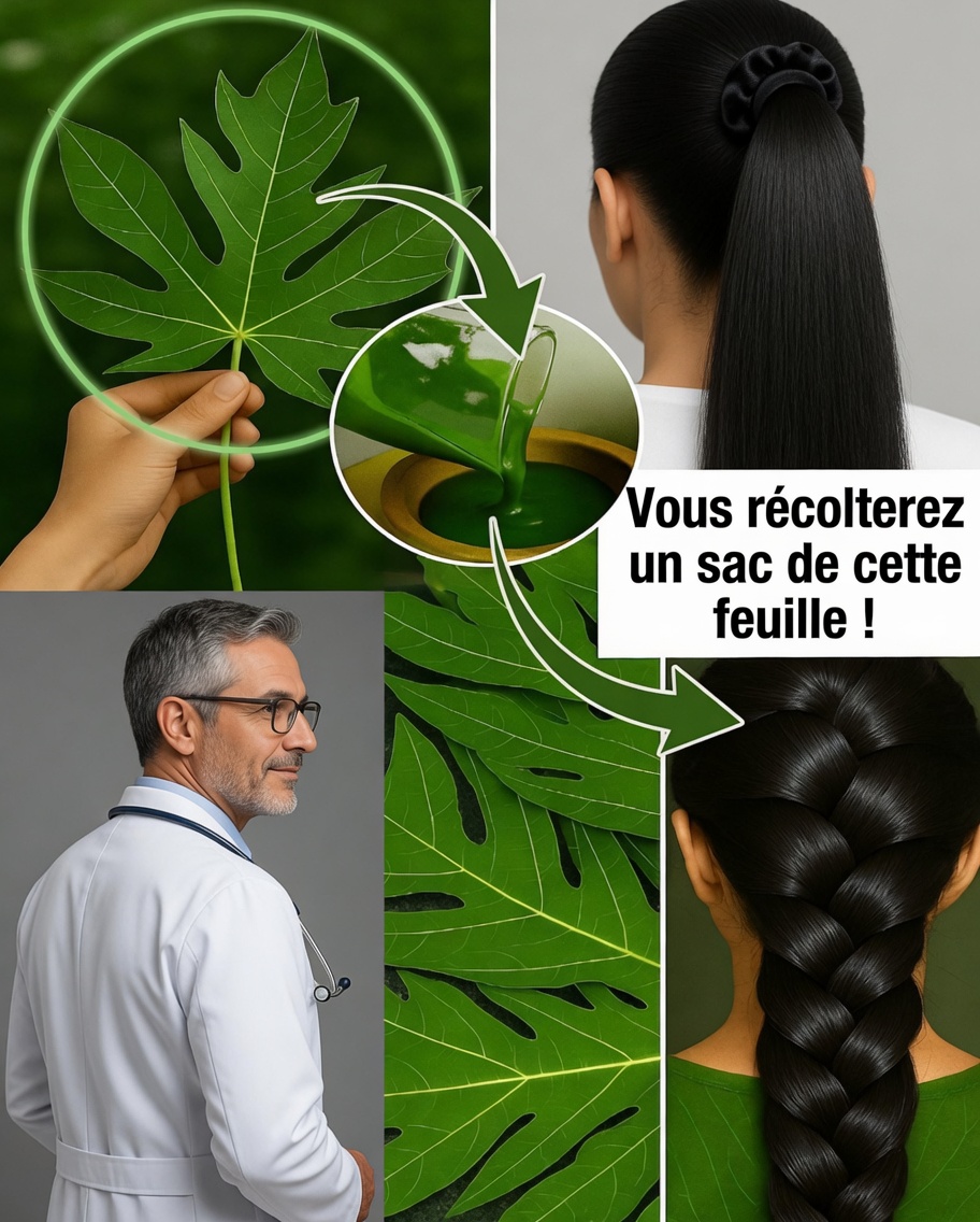 Feuilles de papayer : le secret naturel que beaucoup de personnes utilisent pour avoir des cheveux plus forts et plus brillants
