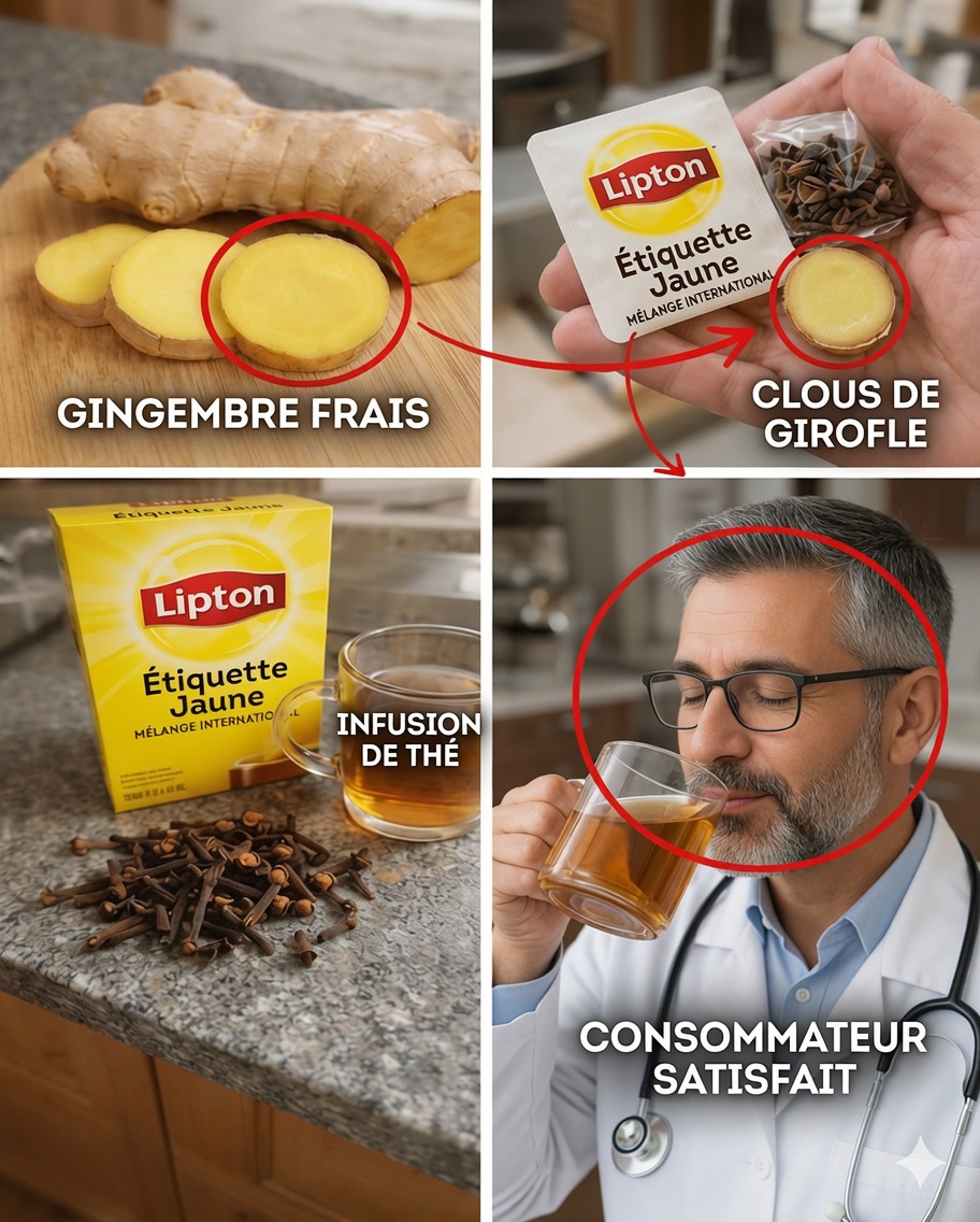 Thé au gingembre, clou de girofle et thé noir : un rituel simple que beaucoup de femmes adoptent chaque jour