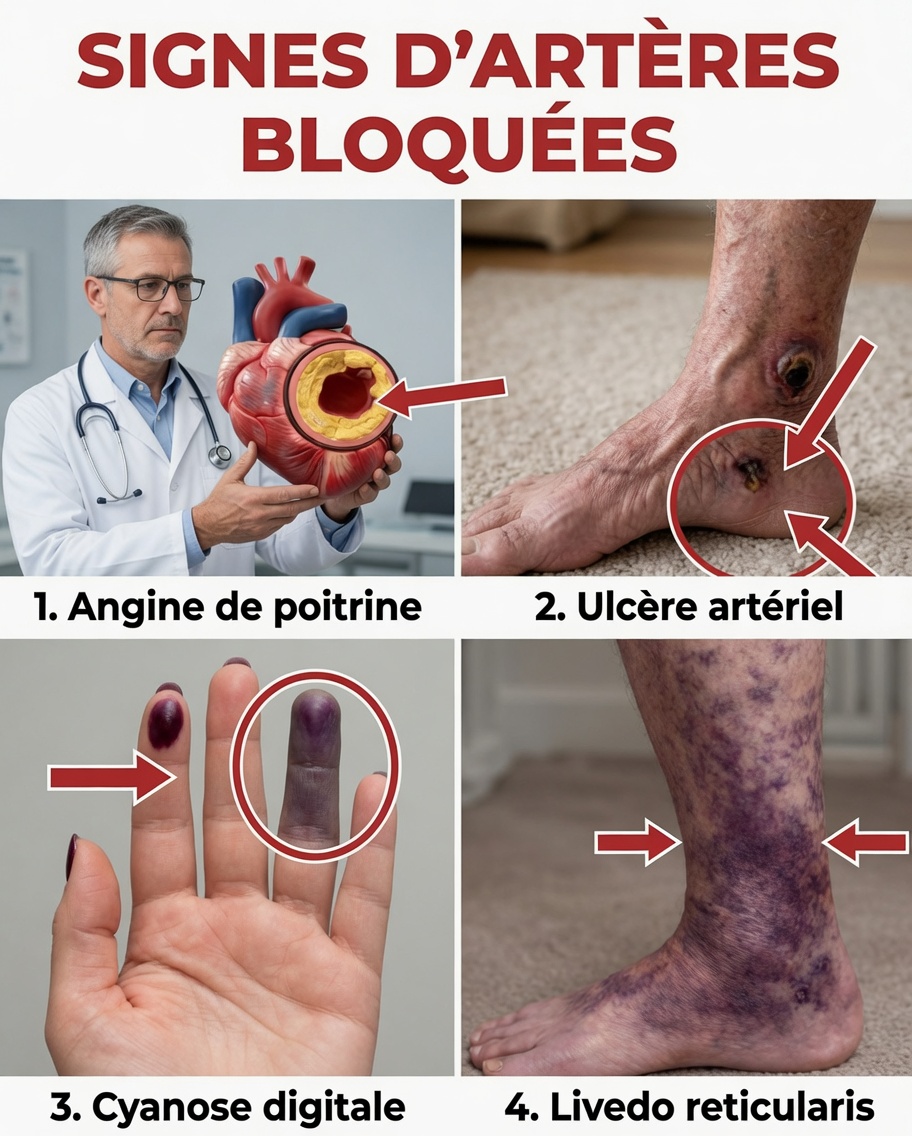 7 signes d’alerte précoces d’artères bouchées dans les jambes et les pieds que vous devez connaître