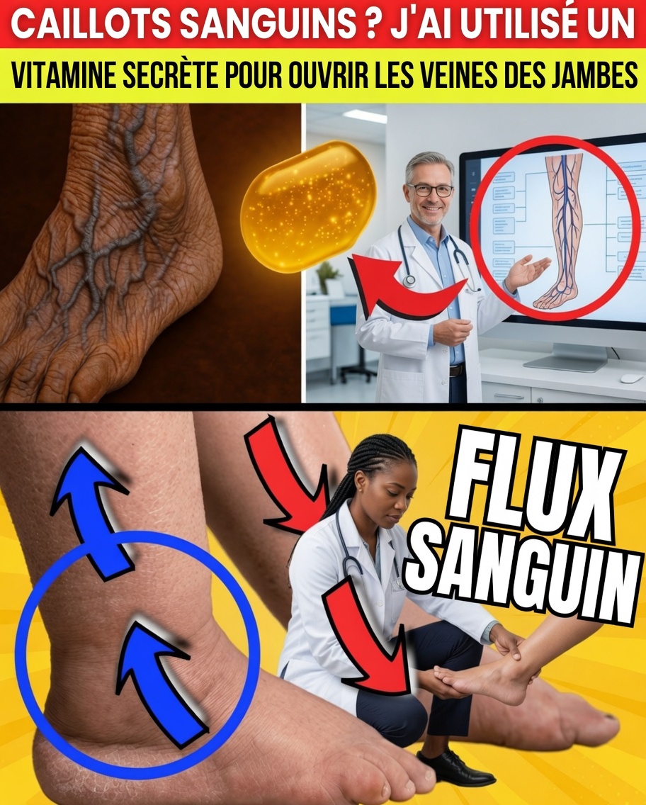 Vitamine D et caillots sanguins : une approche naturelle pour favoriser une circulation saine après 60 ans