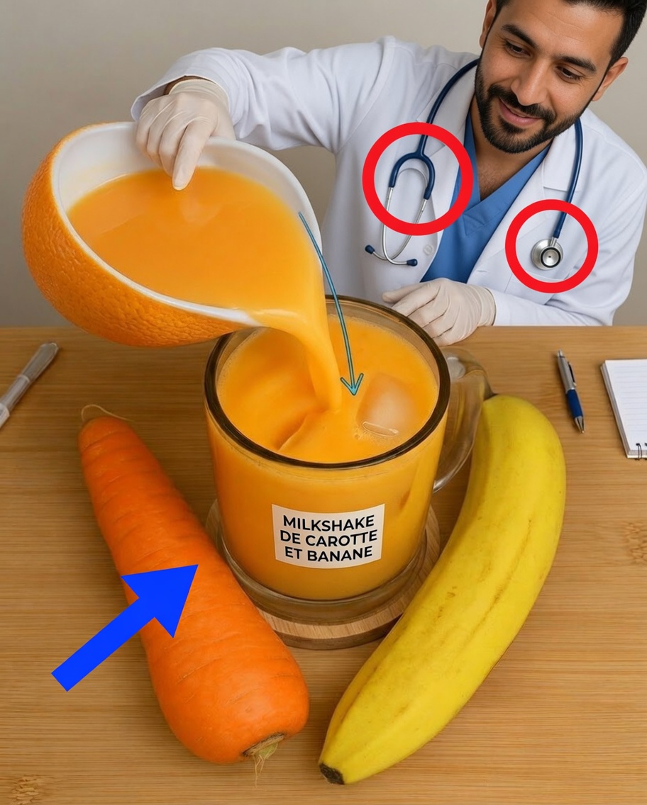 Oubliez les boissons énergétiques : ce mélange de banane et de carotte peut être tout ce dont votre corps a besoin