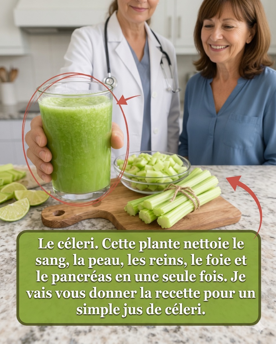 Jus de céleri ou céleri entier ? Ce qui peut vraiment soutenir votre bien-être au quotidien