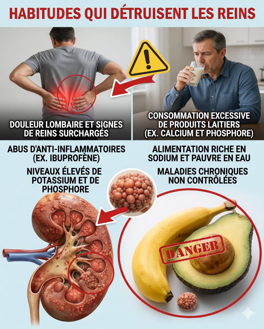 8 habitudes quotidiennes qui peuvent nuire à vos reins — et comment les ajuster en douceur