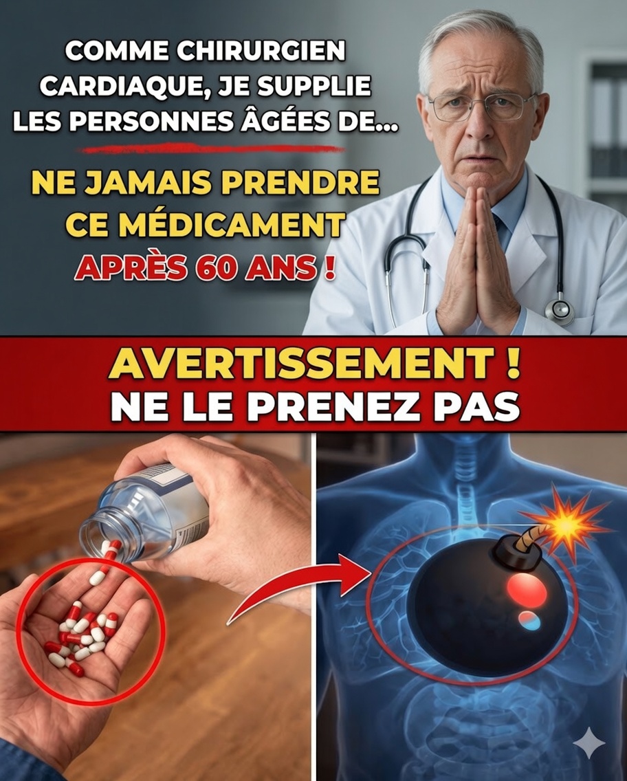 Analgésiques courants : peuvent-ils affecter le cœur après 60 ans ? Ce que peu de gens savent
