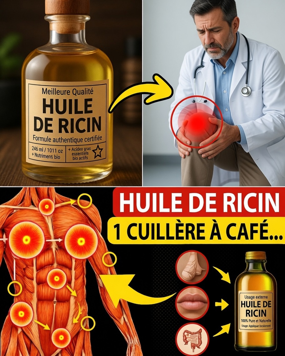 7 Choses incroyables que l’huile de ricin peut faire pour vous après 50 ans