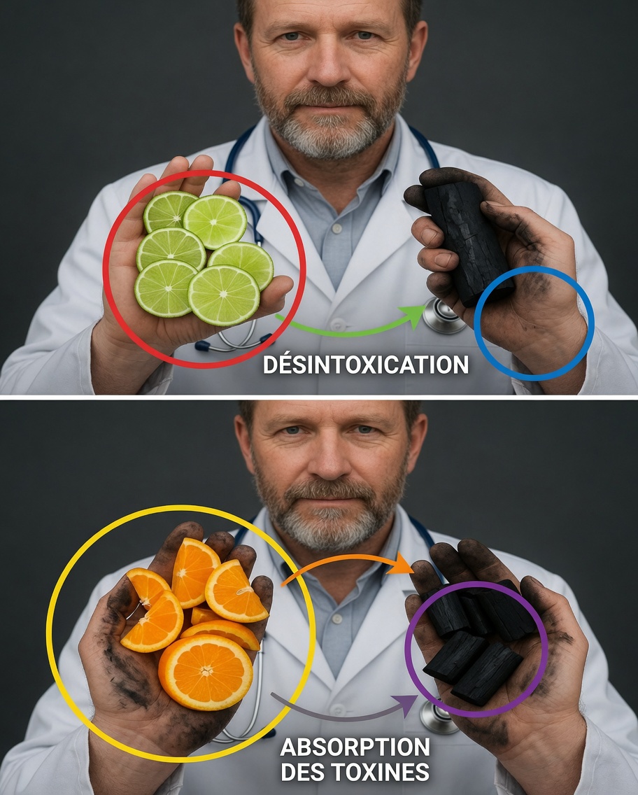 O Que Se Passe Réellement Quand Vous Mélangez Du Citron Avec Du Charbon