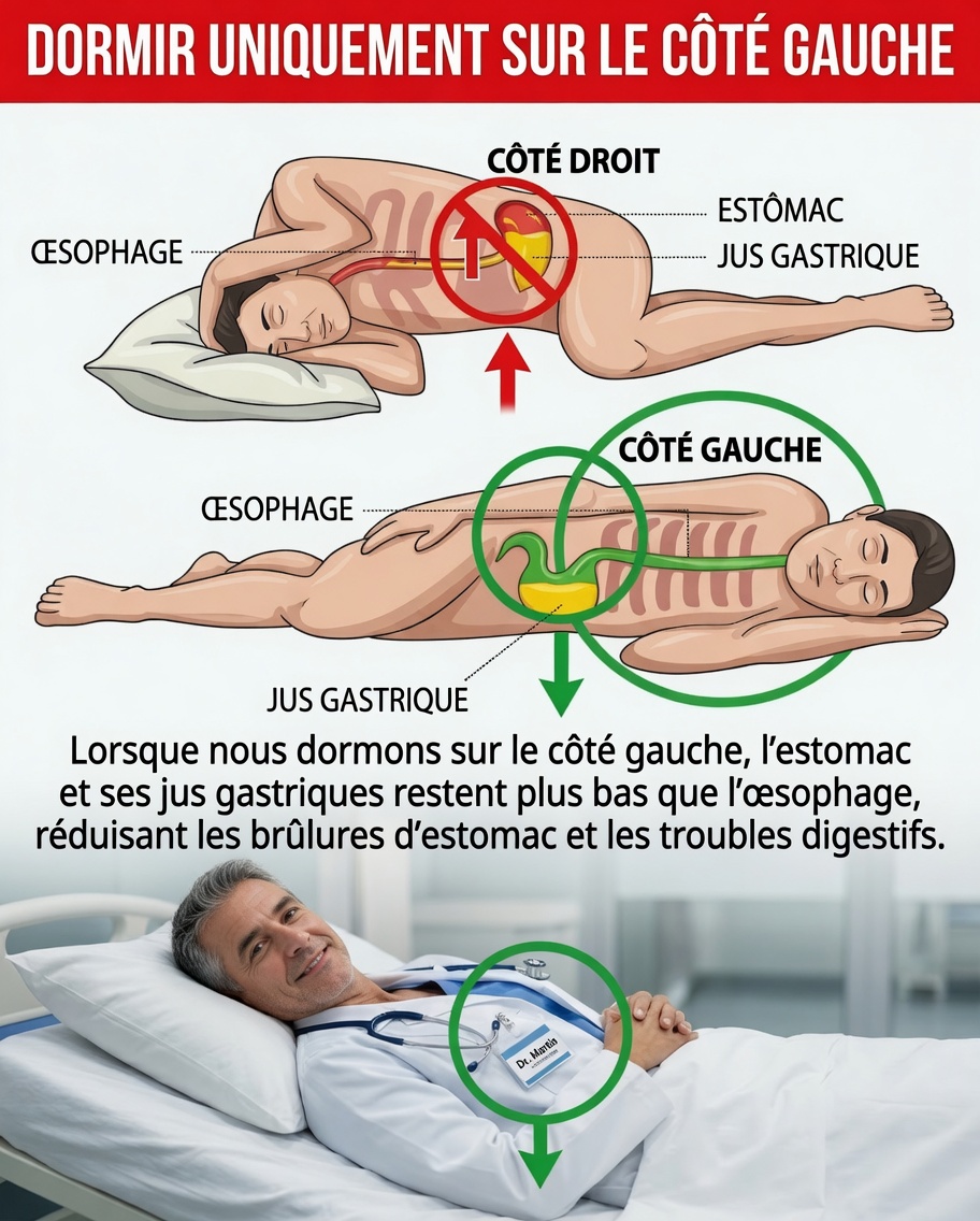 Pourquoi dormir du côté gauche du lit peut faire plus de différence que vous ne l’imaginez