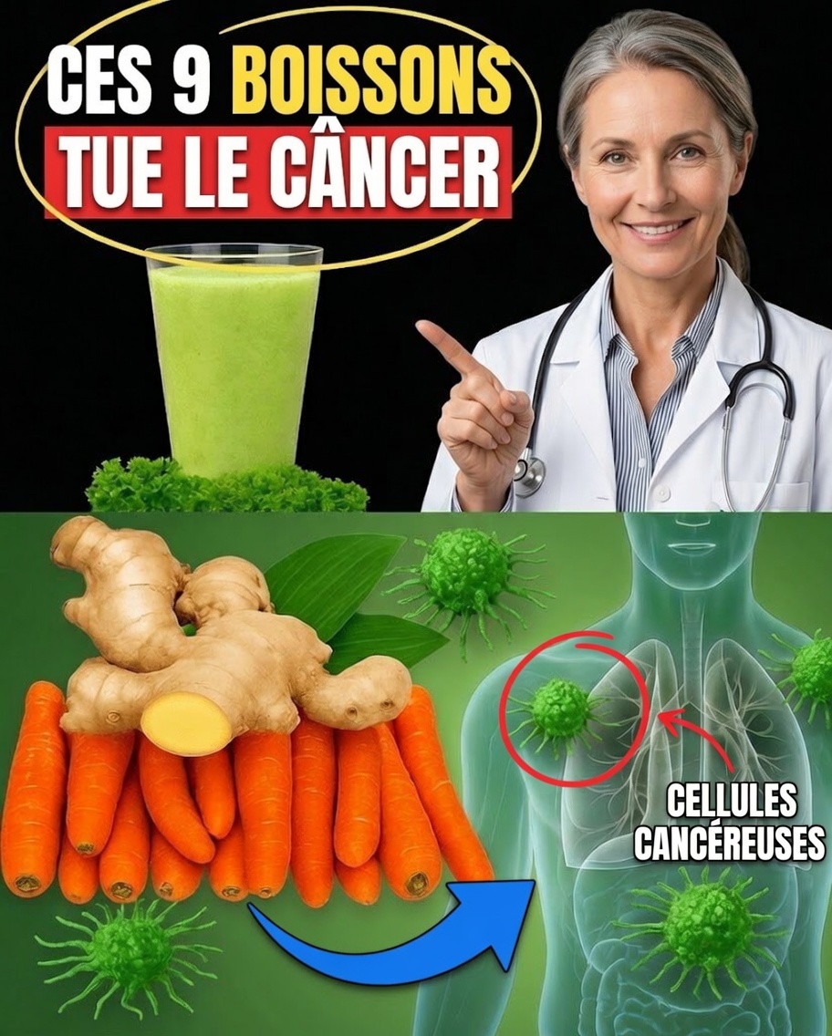 9 boissons saines au potentiel anticancéreux et aux bienfaits pour la prévention des maladies