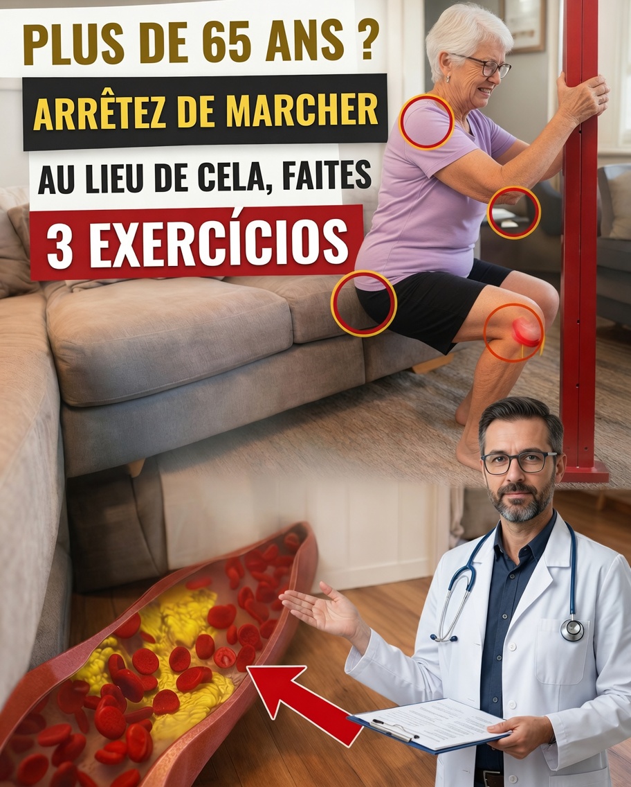 Plus de 60 ans ? Ces 3 exercices surpassent la marche pour la force et l’équilibre