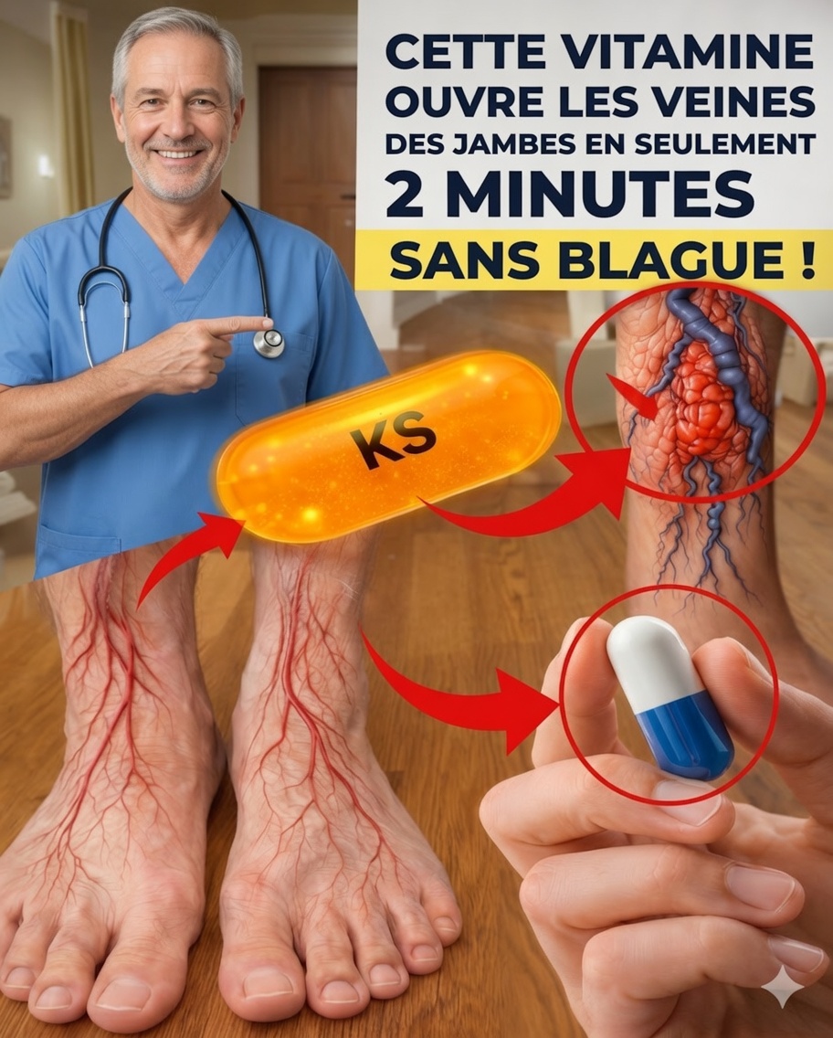 Découvrez la vitamine qui peut aider à améliorer la circulation dans les jambes