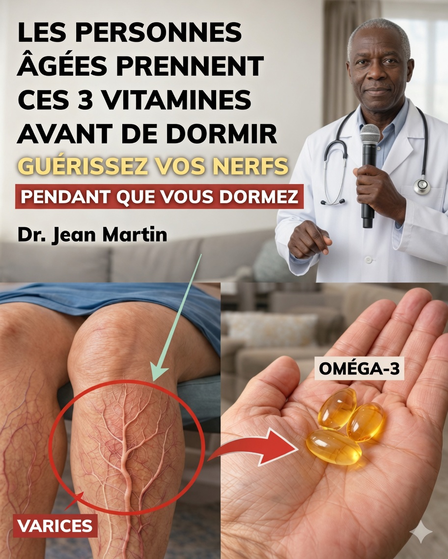 3 nutriments nocturnes qui peuvent favoriser le confort des jambes et la santé des nerfs après 60 ans
