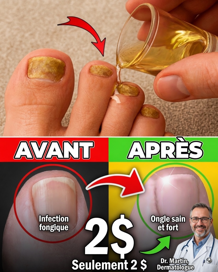 Vous avez du mal avec une mycose des ongles ? Essayez ce bain naturel simple