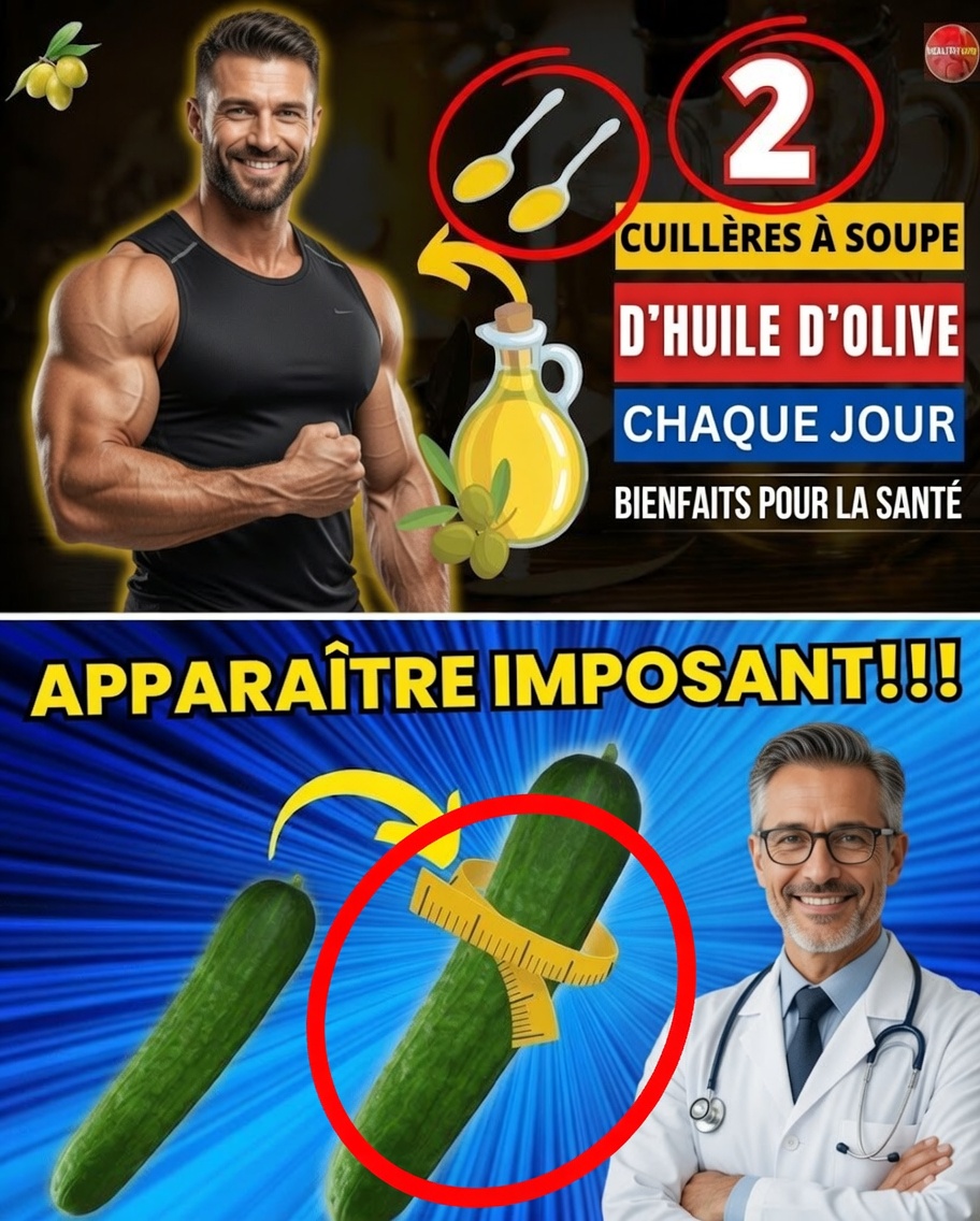 Les hommes devraient boire de l’huile d’olive avant de se coucher : une habitude simple qui pourrait stimuler la vitalité et les performances