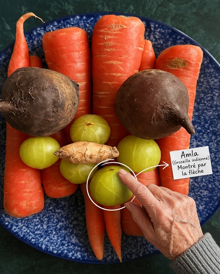 Smoothie Énergétique à la Carotte, au Gingembre, à la Betterave et au Raisin : La Boisson Naturelle Parfaite pour Commencer la Journée