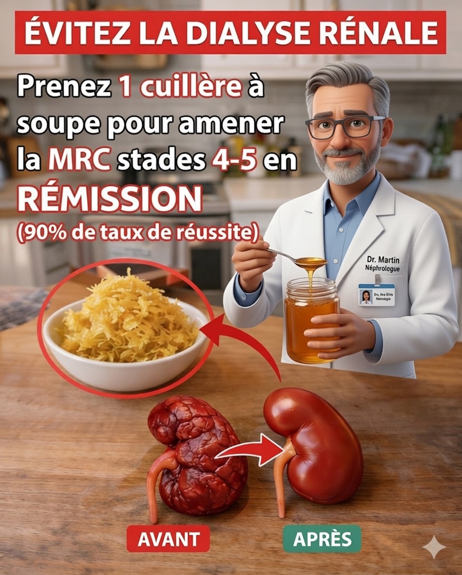 Aucun patient souffrant de problèmes rénaux ne perdra un rein s’il suit ces 6 habitudes matinales