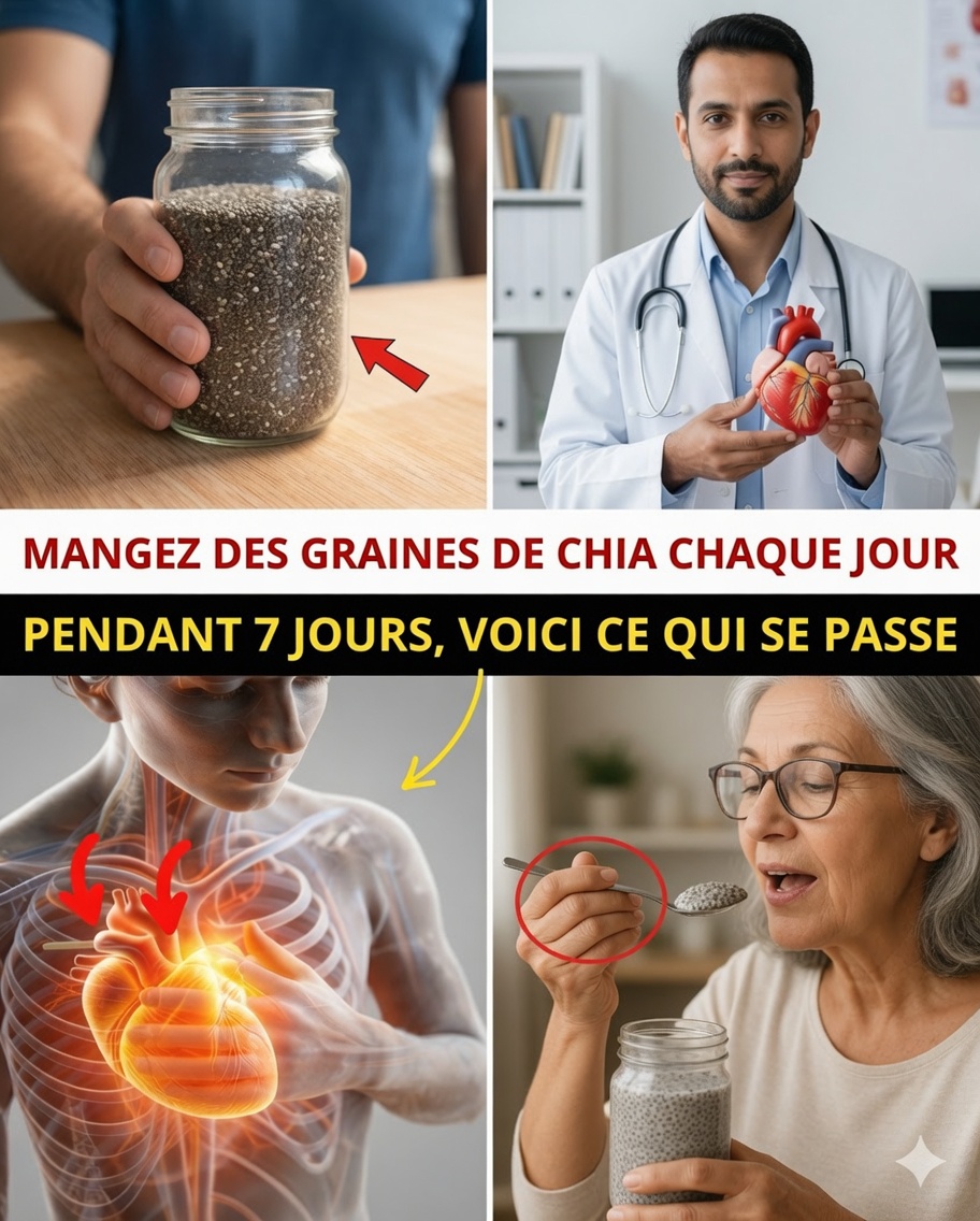 Ce qui se passe vraiment lorsque vous mangez des graines de chia tous les jours pendant 7 jours (ce n’est pas ce à quoi la plupart des gens s’attendent)