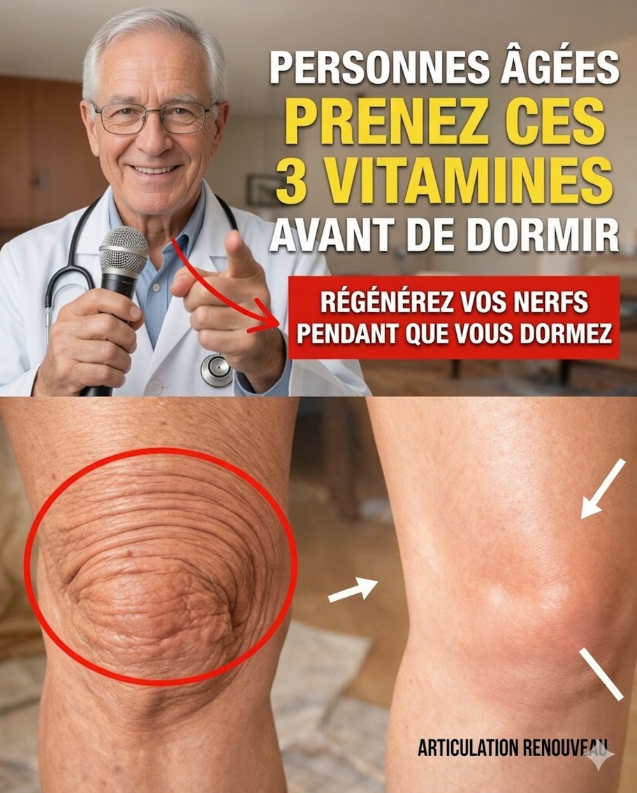 Vitamines nocturnes qui peuvent transformer la force des jambes après 60 ans : le secret oublié pour préserver la mobilité