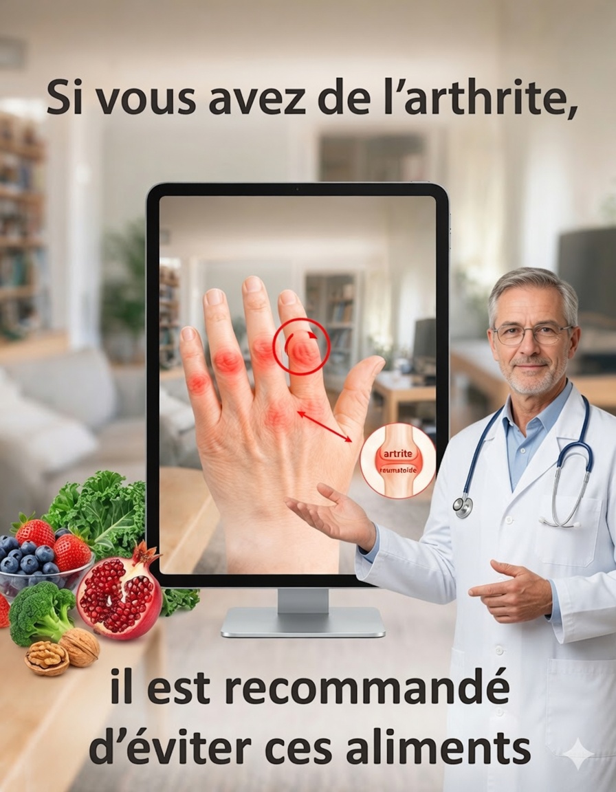 Aliments à éviter si vous souffrez d’arthrite pour réduire la douleur et l’inflammation