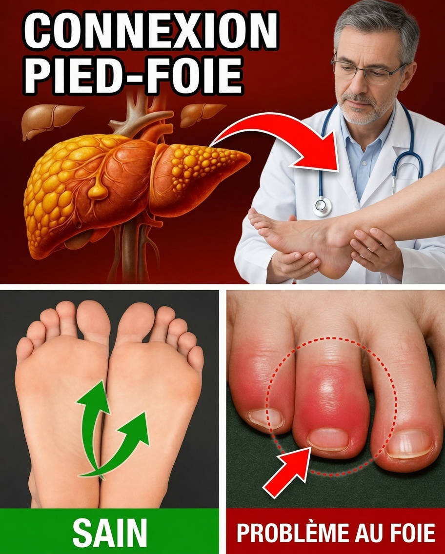 12 Signes sur les pieds qui peuvent indiquer des problèmes au foie