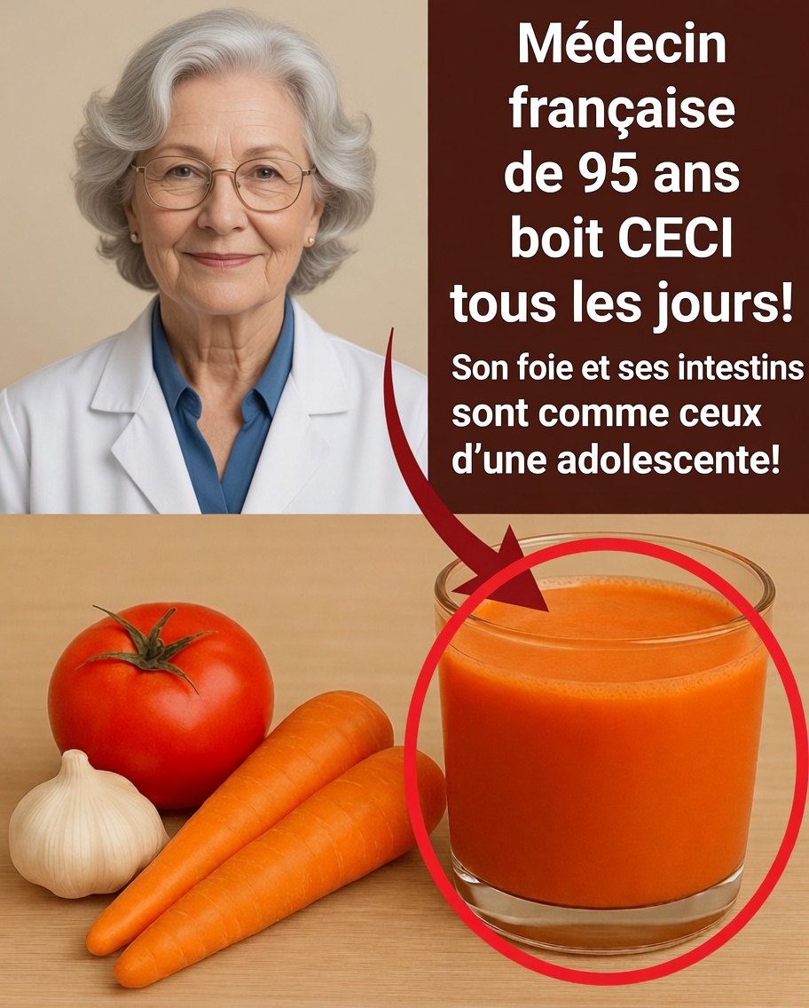 Carotte + Tomate : la boisson puissante pour la détoxification, l’énergie et la longévité