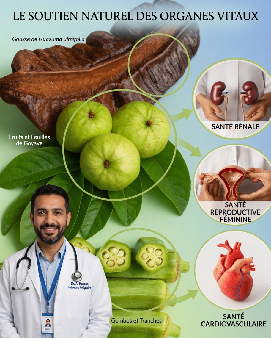 Les trésors cachés de la nature pour l’ovulation : feuilles de goyavier, fruit d’Aidan et gombo