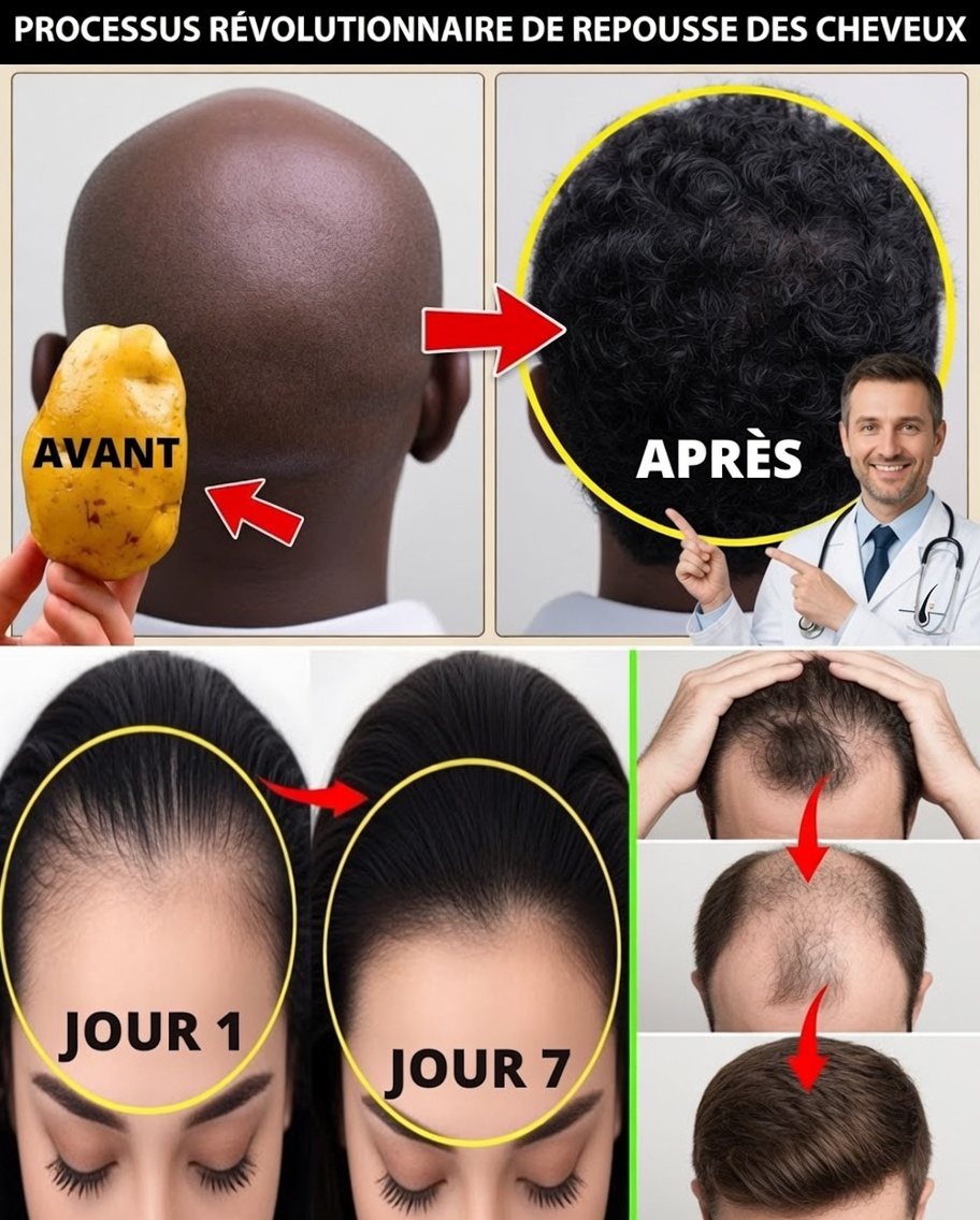 Les cheveux poussent plus vite et cessent de tomber : la routine naturelle puissante que vos cheveux attendaient
