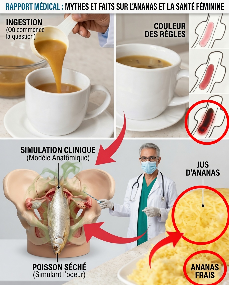 Boisson matinale naturelle pour aider à restaurer le cycle menstruel et un flux sain