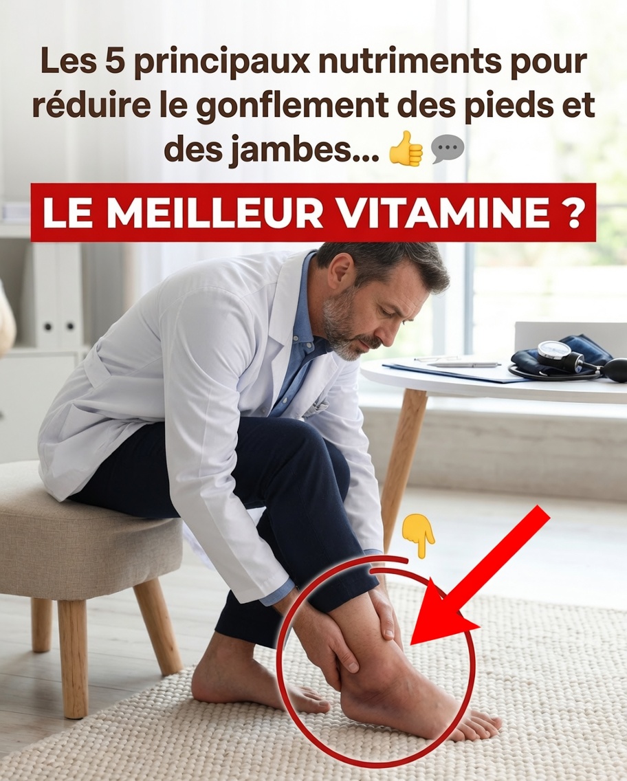 Pieds et jambes enflés ? Ces 5 nutriments peuvent aider à soulager l’inconfort
