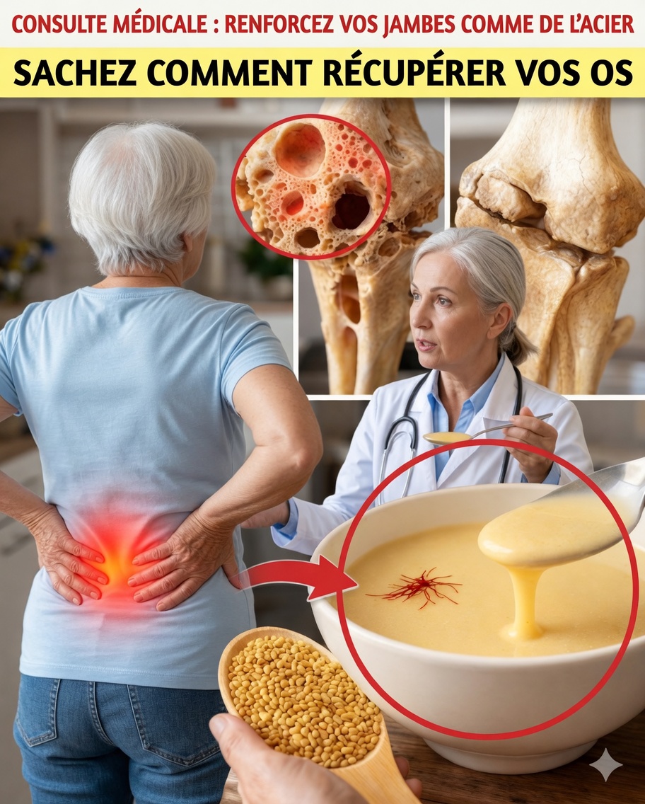 Alerte Ostéoporose : L’aliment n°1 qui peut renforcer des os fragiles mieux que le lait – et comment l’utiliser tous les jours