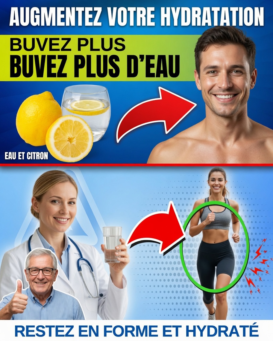 8 signes que votre corps réclame plus d’eau