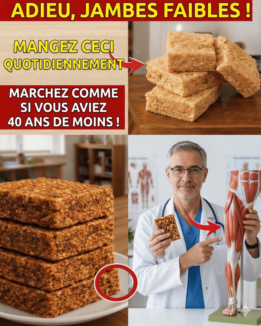 Vous voulez avoir des jambes plus fortes après 80 ans ? 7 aliments du quotidien qui peuvent aider à maintenir la mobilité