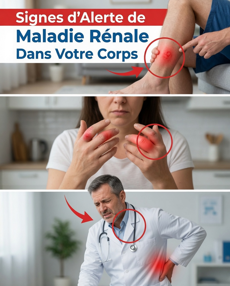17 Signes d’alerte de maladie rénale qui peuvent apparaître sur votre corps – Ne les ignorez pas