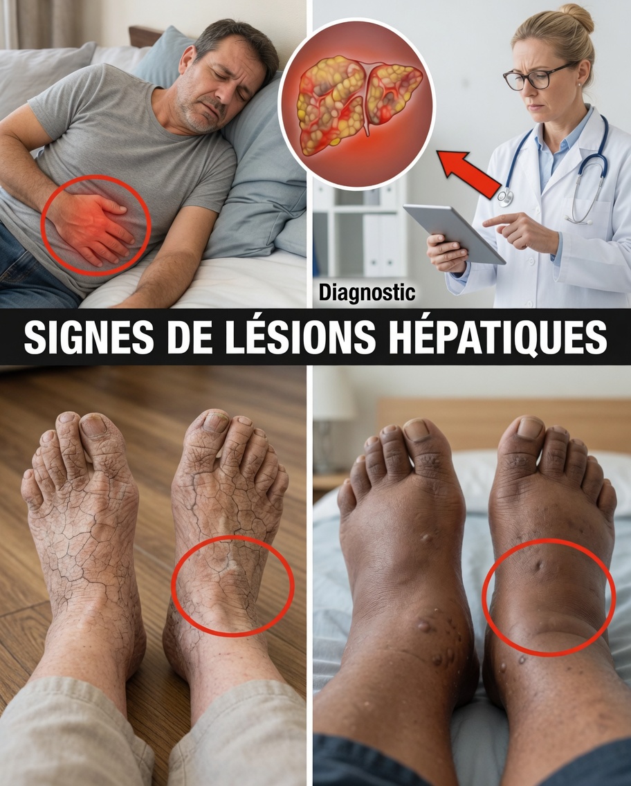 12 signes possibles de problèmes au foie que beaucoup de gens ignorent